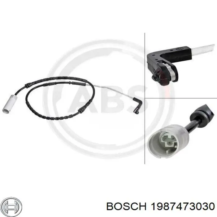 Купити 1987473030 Bosch Датчик зносу гальмівних колодок
