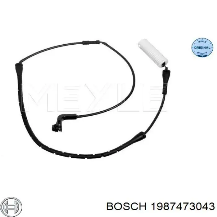 Датчик зносу гальмівних колодок, передній 1987473043 Bosch