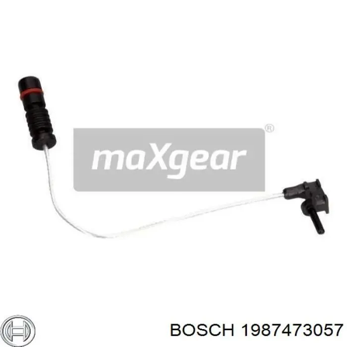 Датчик зносу гальмівних колодок, задній Bosch 1987473057