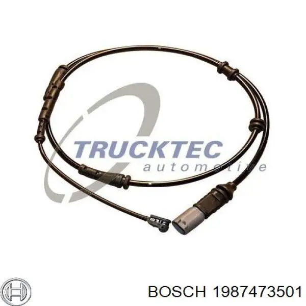 1987473501 Bosch датчик зносу гальмівних колодок, задній