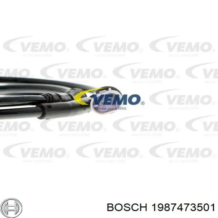 Датчик зносу гальмівних колодок, задній Bosch 1987473501
