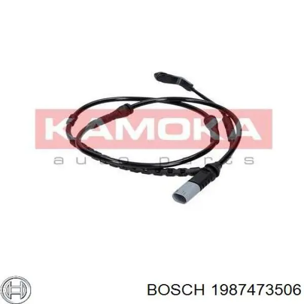 Датчик зносу колодок Bosch 1987473506 ціна, від 9.36 USD