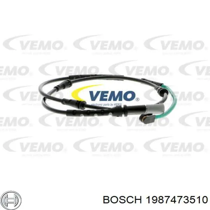 Датчик зносу гальмівних колодок Bosch 1987473510
