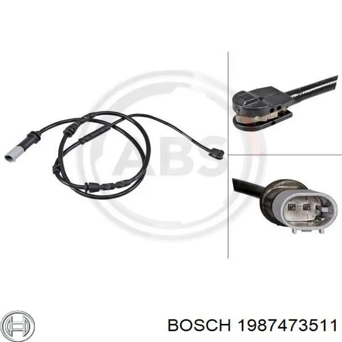 Купити 1987473511 Bosch Сенсор зносу