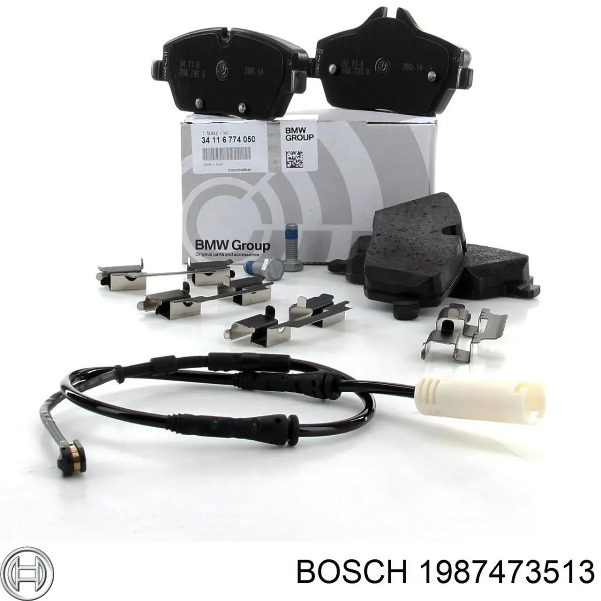 1987473513 Bosch Датчик зносу колодок