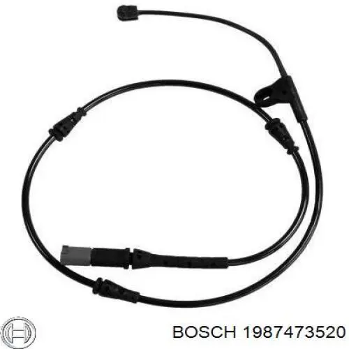 Датчик зносу гальмівних колодок, передній 1987473520 Bosch