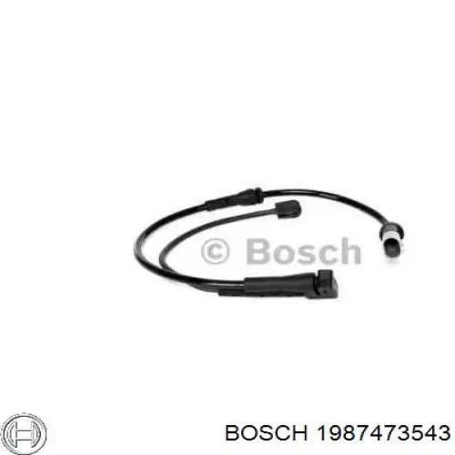 Купити 1987473543 Bosch Сигналізатор знос гальмівних колодок