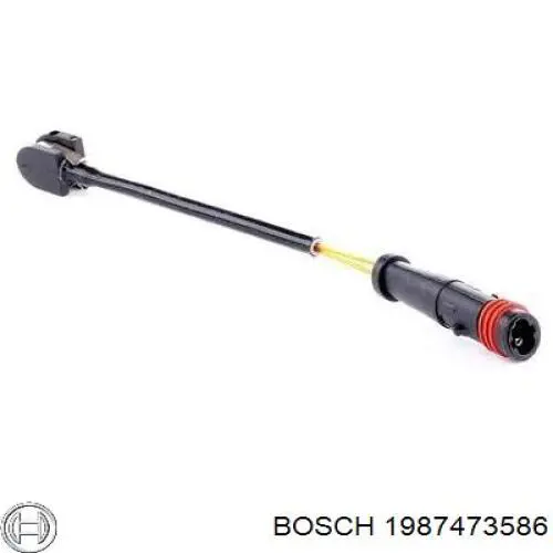 Датчик зносу гальмівних колодок, передній 1987473586 Bosch