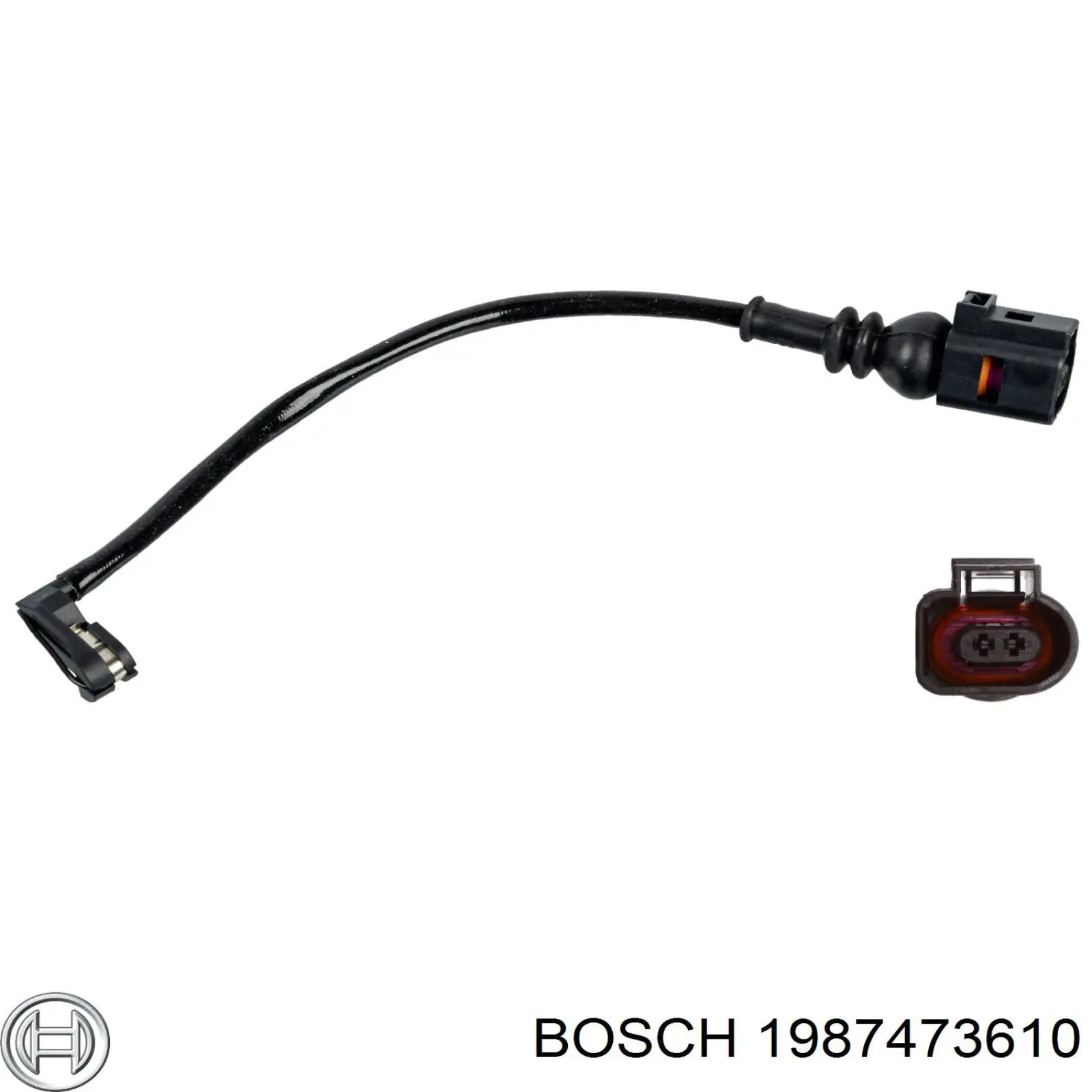 1987473610 Bosch датчик зносу гальмівних колодок, передній