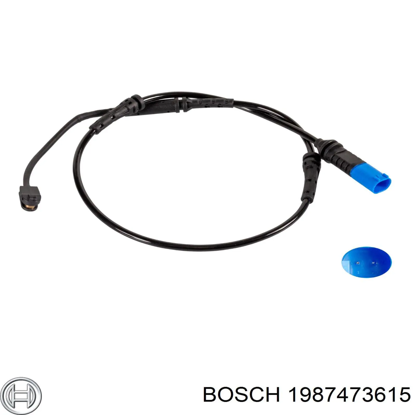 Датчик зносу гальмівних колодок, задній Bosch 1987473615 ціна, від 11.11 USD