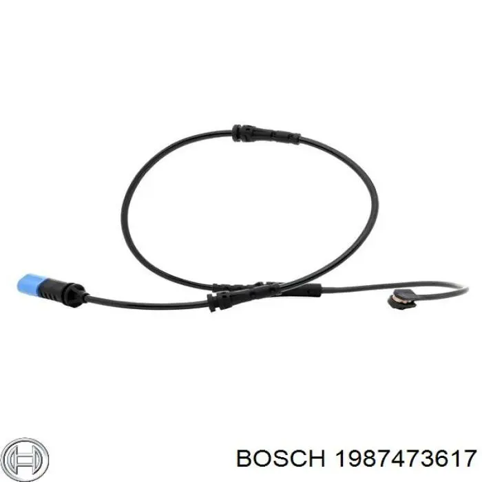 Датчик зносу гальмівних колодок, задній 1987473617 Bosch