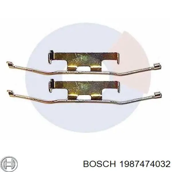 Пружинна засувка супорту Bosch 1987474032 ціна, від 4.07 USD
