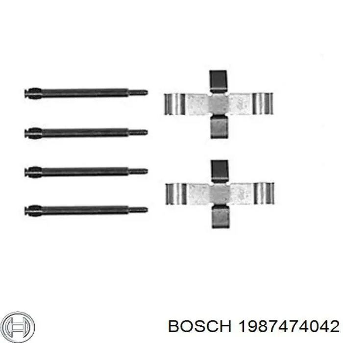  Bosch 1987474042 ціна, від 4.87 USD
