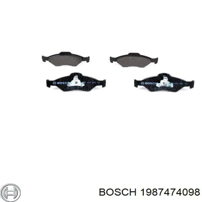 30665016 Volvo Комплект пружинок кріплення дискових колодок, задніх