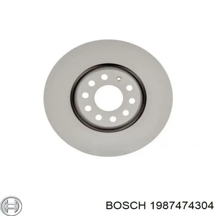 1987474304 Bosch комплект пружинок кріплення дискових колодок, задніх
