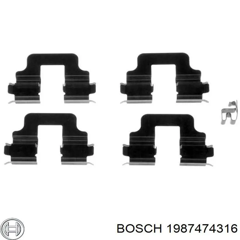  Bosch 1987474316 ціна, від 14.05 USD