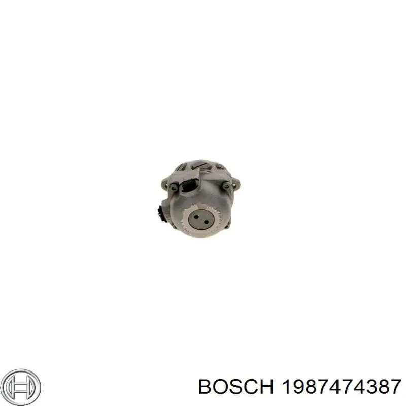 Комплект пружинок кріплення дискових колодок, передніх 1987474387 Bosch