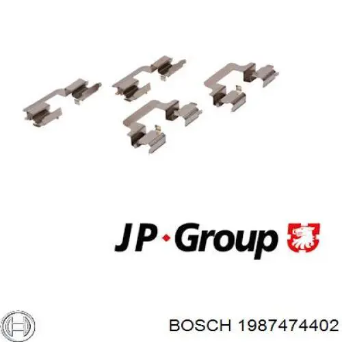1987474402 Bosch пружинна засувка супорту