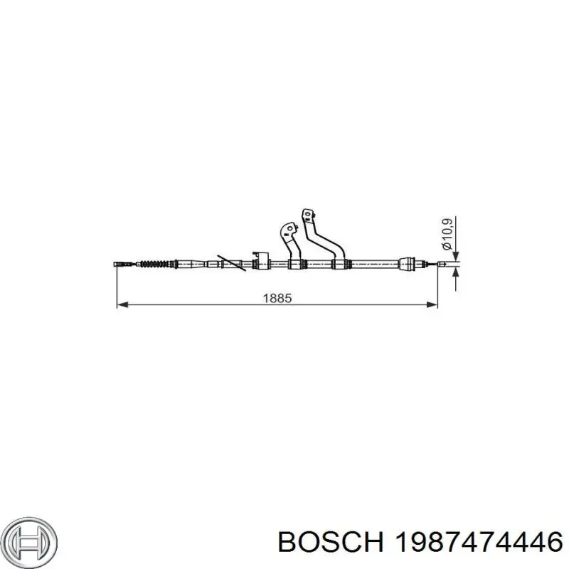  Bosch 1987474446 ціна, від 3.10 USD