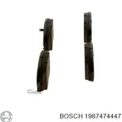 Купити 1987474447 Bosch Комплект пружинок кріплення дискових колодок, передніх