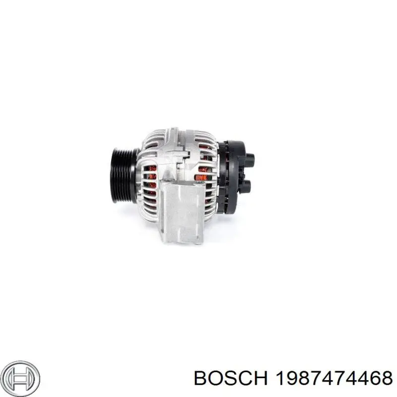 Комплект пружинок кріплення дискових колодок, передніх Bosch 1987474468