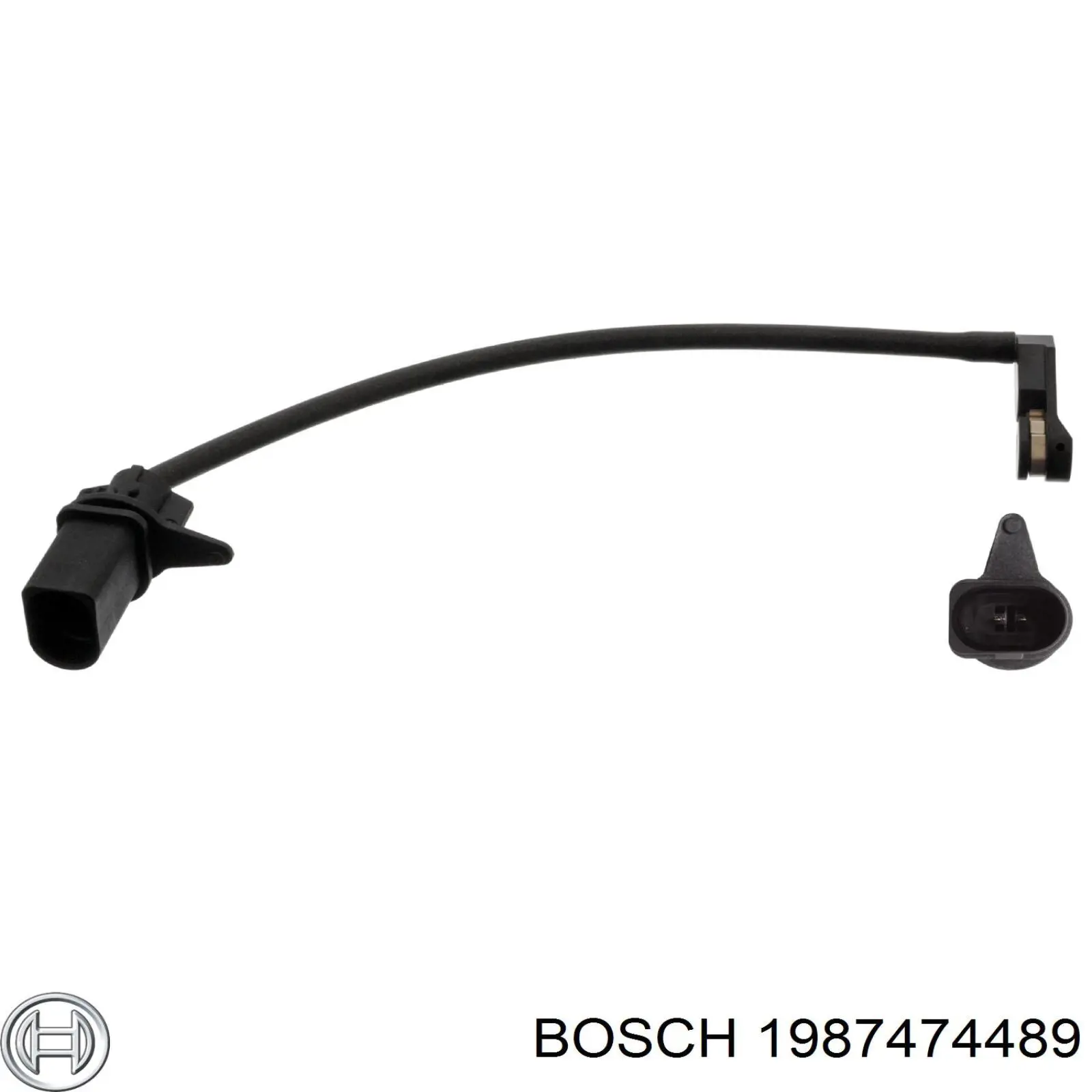Датчик зносу гальмівних колодок, задній 1987474489 Bosch