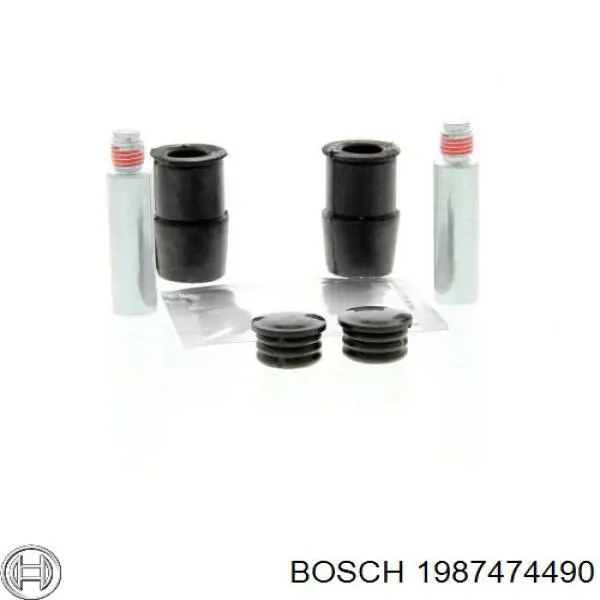 1987474490 Bosch ремкомплект супорту гальмівного переднього