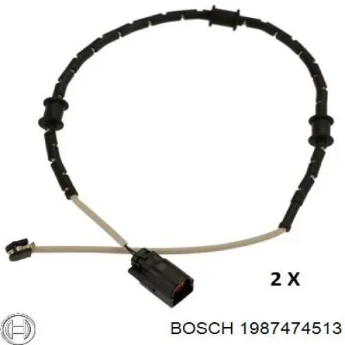 1987474513 Bosch датчик зносу гальмівних колодок, передній