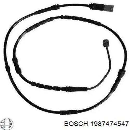 1987474547 Bosch датчик зносу гальмівних колодок, задній
