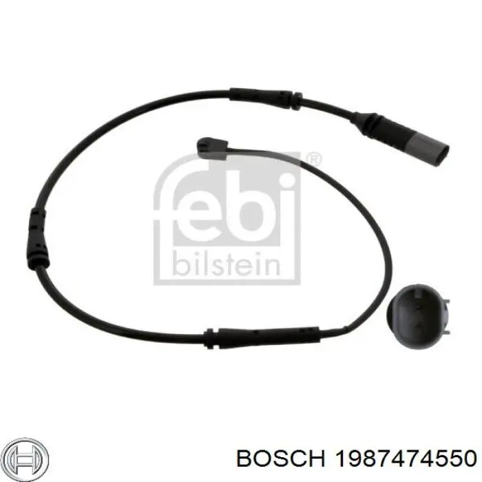 Датчик зносу колодок Bosch 1987474550