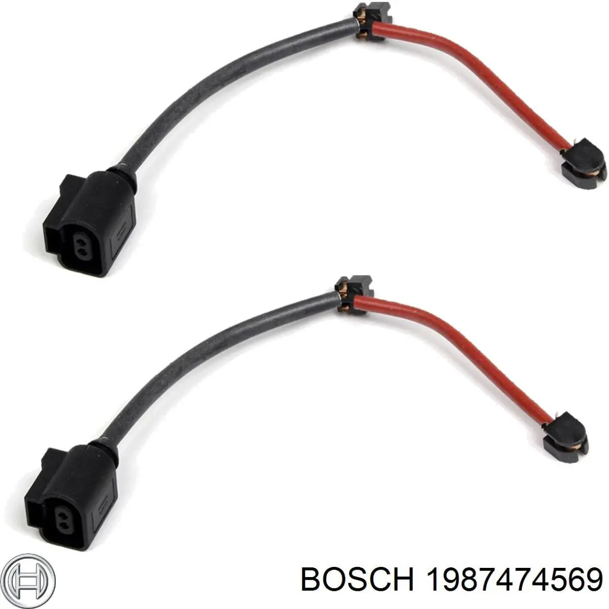 Датчик зносу гальмівних колодок, задній Bosch 1987474569 ціна, від 10.79 USD