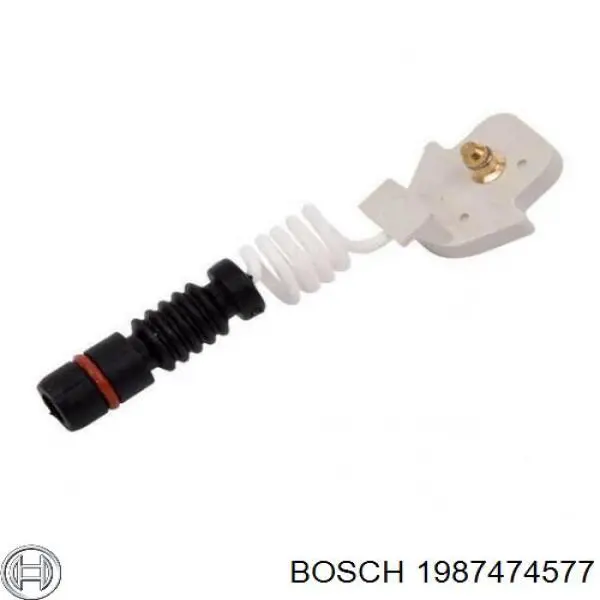 1987474577 Bosch датчик зносу гальмівних колодок, передній