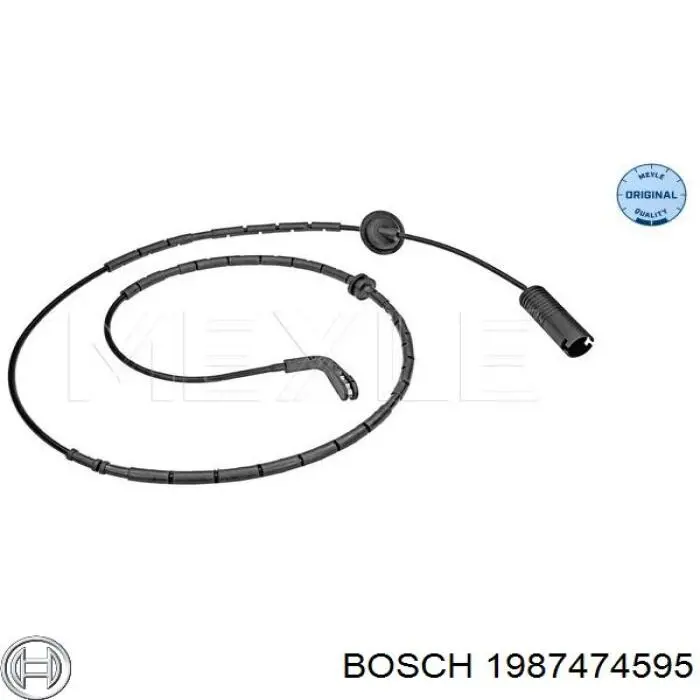 Датчик зносу гальмівних колодок, передній 1987474595 Bosch