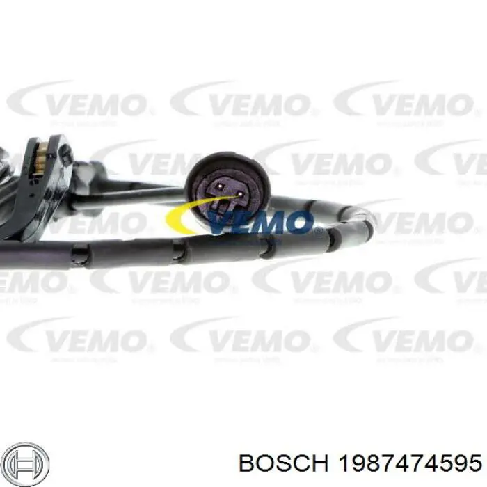 Датчик зносу гальмівних колодок, передній Bosch 1987474595 ціна, від 8.26 USD