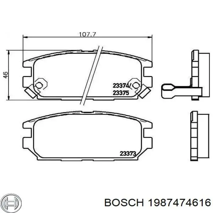 Ремкомплект гальмівних колодок Frenkit 901198 ціна, від 7.63 USD