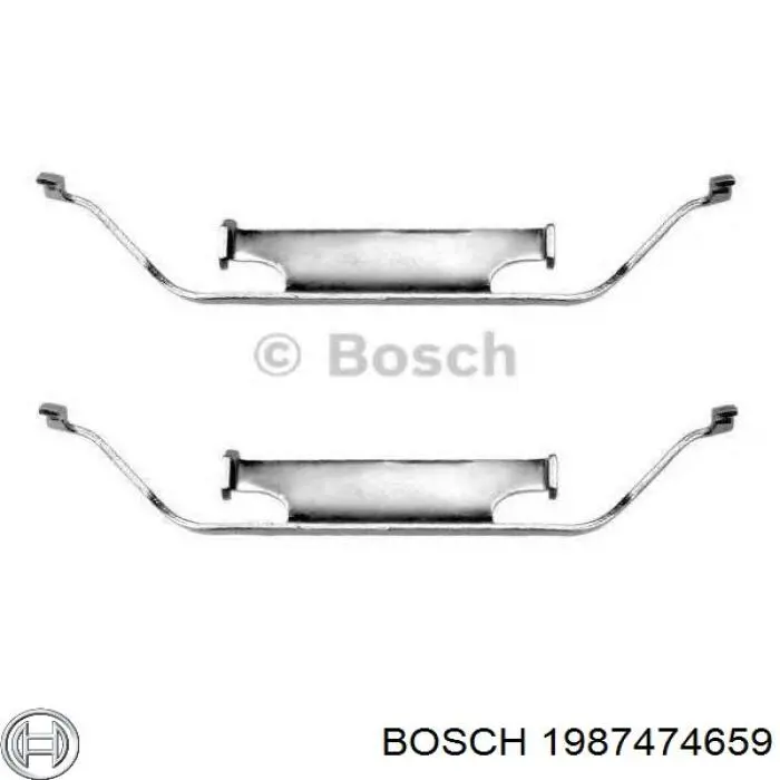 1987474659 Bosch Ремкомплект гальмівних колодок