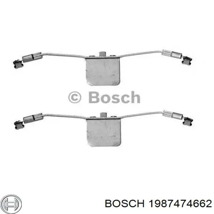 Пружинна засувка супорта Bosch 1987474662