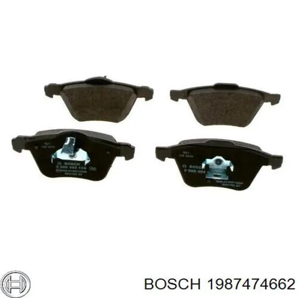 1987474662 Bosch Пружинна засувка супорту