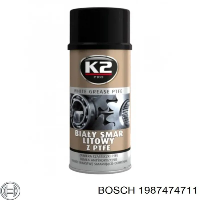 Комплект пружинок кріплення дискових колодок, передніх Bosch 1987474711 ціна, від 5.74 USD