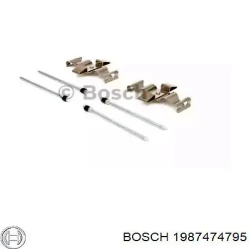 Ремкомплект гальмівних колодок Mercedes A0004218091 ціна, від 10.24 USD