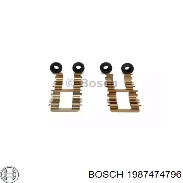 Ремкомплект гальмівних колодок ABS 1831Q ціна, від 6.67 USD