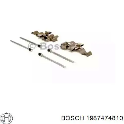 Ремкомплект гальмівних колодок 1091852 Quick Brake