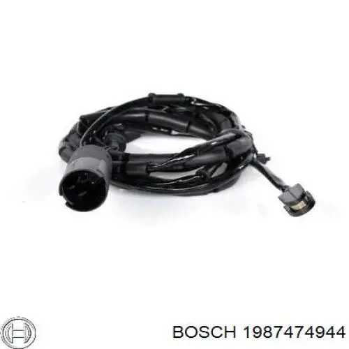 Датчик зносу гальмівних колодок, задній Bosch 1987474944