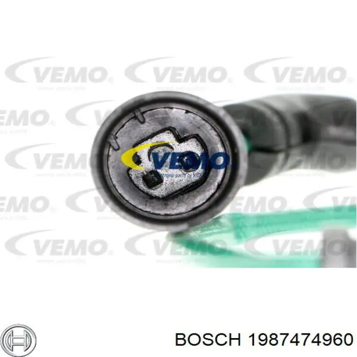 Датчик зносу гальмівних колодок, передній 1987474960 Bosch
