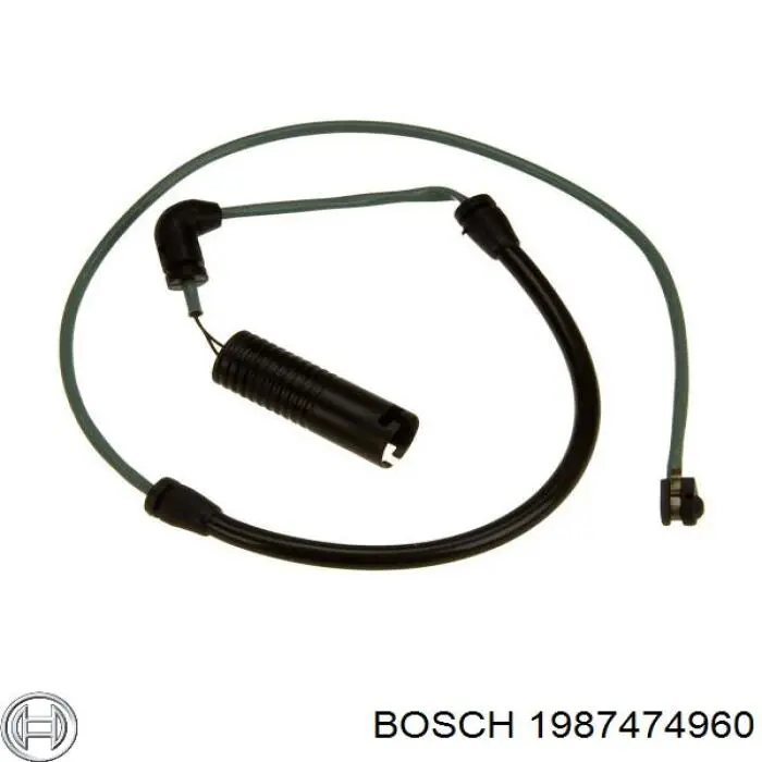 Сигналізатор знос гальмівних колодок Bosch 1987474960 ціна, від 7.63 USD