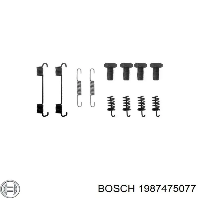 Ремкомплект ручного гальма Bosch 1987475077