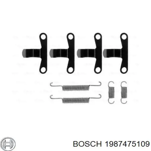 Купити 1987475109 Bosch Ремкомплект ручника