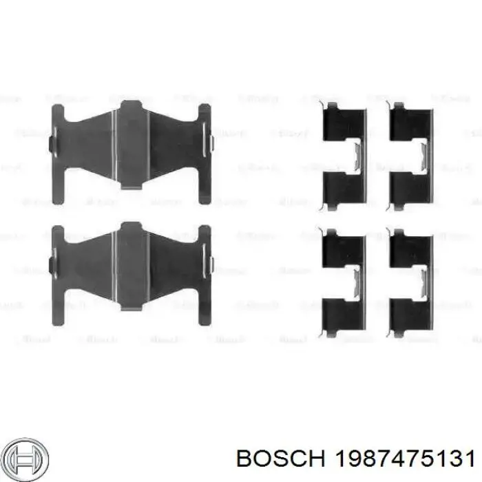 Купити 1987475131 Bosch Ремкомплект гальмівних колодок