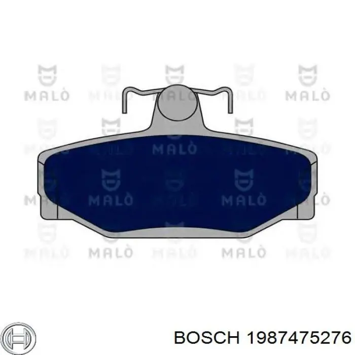 1987475276 Bosch монтажний комплект задніх барабанних колодок