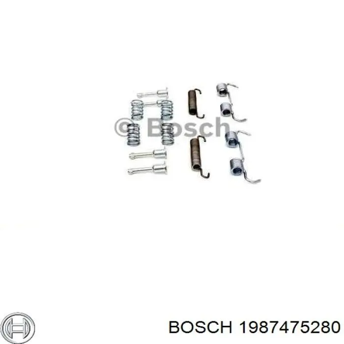 1987475280 Bosch Ремкомплект торм. колодок